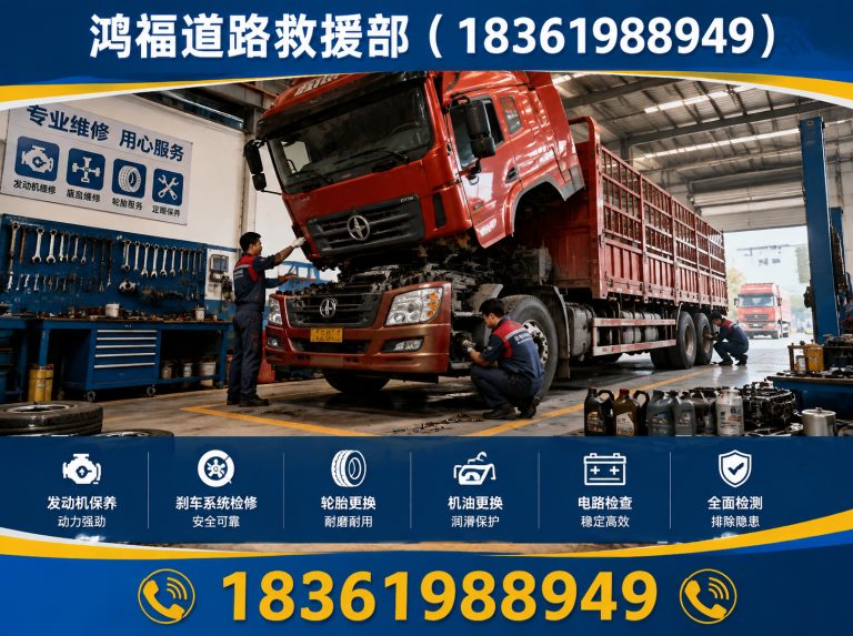 常熟市货车维修保养展示图